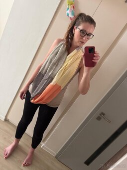 Šátek v přírodních odstínech, Scarfs 4 you - 2