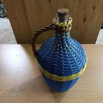 Opletený demižon 5l - 2