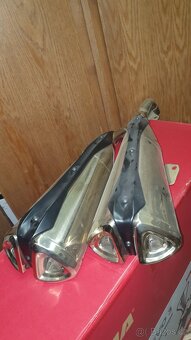 Kawasaki Z1000 výfuky NOVÉ set 2012-2015 KA - 2