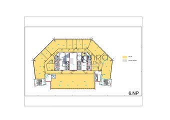 Pronájem kanceláře 950 m² Na Strži, Praha 4 - Nusle - 2
