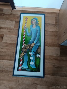 Obraz „Don Quichot" od Jiřího Suchého - 2