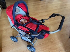 kočárek na panenky Bino doll pram - 2