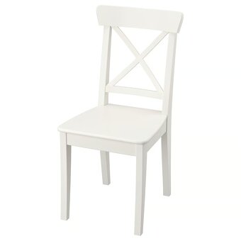 Prodám jídelní set IKEA – rozkládací stůl + 2 židle se sedák - 2