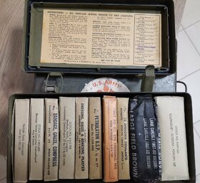 US ARMY lékárnička sada box nouzová lékárnička Willys - 2