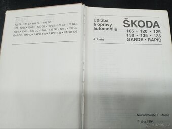 Údržba a opravy automobilů Škoda - 2