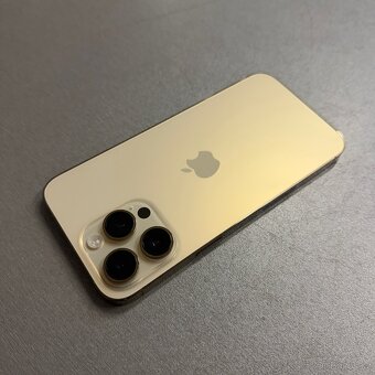 iPhone 14 Pro Max 128GB gold, pěkný stav, 12 měsíců záruka - 2