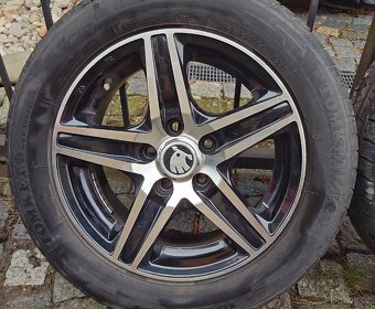 Alu.kola + letní pneu FABIA, POLO... - 2
