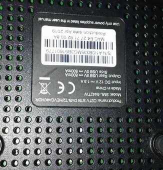 O2 TV set top box - 2