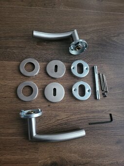 Nerezové kování 14 párů (28 kusů) cena za pár - 2