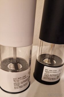 Elektrický mlýnek na sůl a pepř - 2