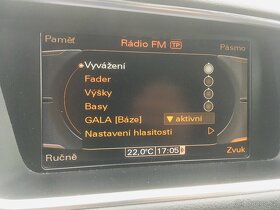 AUDI - české menu (čeština) mapy, aktualizace - 2