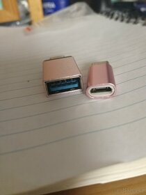 Nové - Adaptér Typ C OTG na Micro + USB - 2