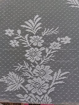 Záclona. 260 x 620 cm. TOP. Bílá. - 2