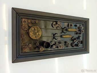 STEAMPUNK RECYCLE ART - KOMETA - 2