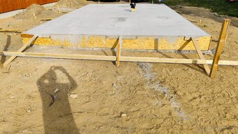 Bednění na beton zakladova deska - 2