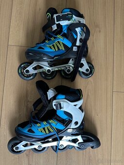 Dětské brusle Oxelo Fit5 junior 35-38 - 2