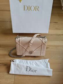 Dior ,,Diorama,, pudrová kabelka 25x16x6 cm - 2