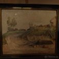 Pěkný obraz z r. 1916 - sign. Lukin (azbukou) - 2