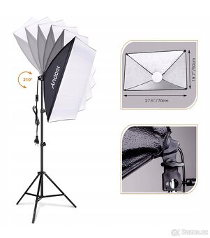 Fotografický softbox, osvětlení - 2