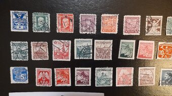 Poštovní známky I.REPUBLIKA + PROTEKTORÁT č.1 30ks - 2