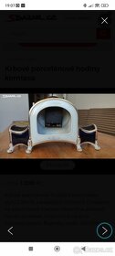 Krbové porcelánové hodiny - 2