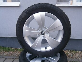 ALU KOLA 5 X 112 ŠKODA ORIGINÁL 215 55 17 SUPERB - 2