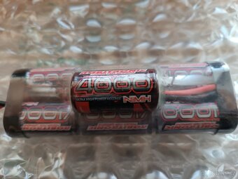 RC baterie Robitronic 4000mah - 2