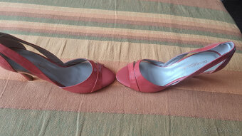 Červené lodičky DESKA Shock 37,5 - 2