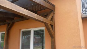 Pergola 6x4m, přístřešek stání pro auto, posezení - 2