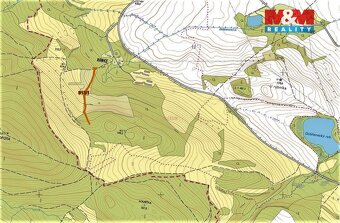 Prodej louky, 3400 m², Konice u Mašťova - 2
