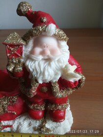 Vánoční svícen Děda Mráz - 2
