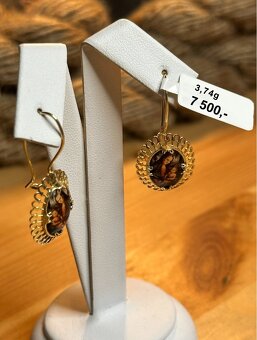 Zlaté náušnice 3,74g - 2