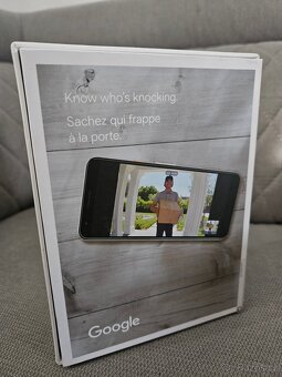 Prodám Google Nest Doorbell, stav: nový, pouze rozbalený. - 2