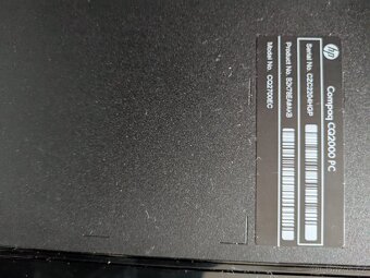 PC Compaq CQ2000,CPU Celer,RAM4G,HD500G,DVD,Win10, bez adapt - 2