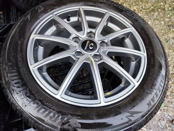 Alu sada =5x112 =orig. SSANGYONG= s pneu= 205/60 R16 - 2