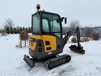 Minibagr Volvo EC18D 2018 3x lžíce - 2