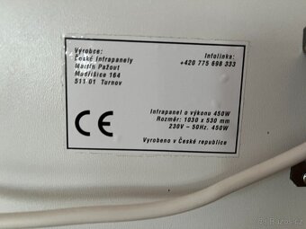 Infračervený topný panel - Štěně vlčáka - 2