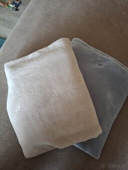 2x Beránková deka - 2