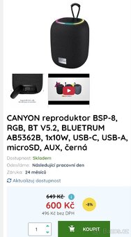 Reproduktor Bt - 2