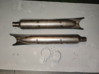 Výfuky M-72, K-750 - 2
