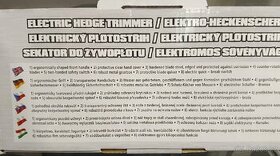 NOVÉ Elektrický plotostřih-HECHT 655  Elektrický plotostřih - 2