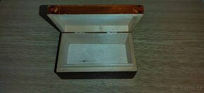 Retro dřevěná krabička - 2