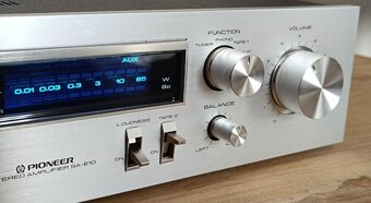 Vintage zesilovač Pioneer SA-610 - 2