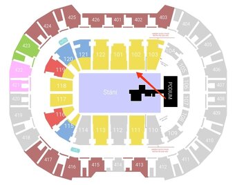 DUA LIPA 28.5 prodám 2 lístky. - 2