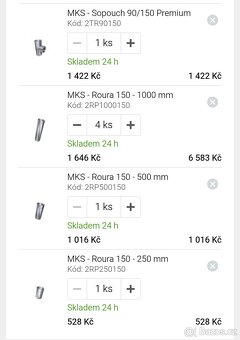 Nerezové vložky do komínu 150mm - 2