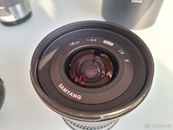 Sony FE 70-300, Samyang 12mm f2 - 2