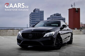 Pronájem Mercedes C43 AMG a Ford Mustang GT 5.0 - 2