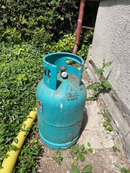 Propan butan láhev 10 kg téměř plná - 2