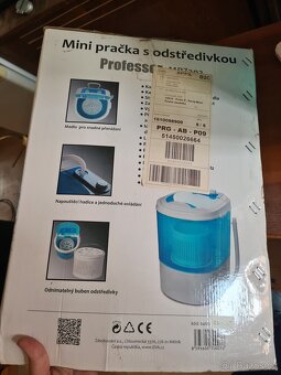 Mini pračka s odstředivkou - Profesor MPZ302 - 2