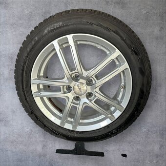 Alu kola Dezent 5x100 + zimní 195/55r16 - 2